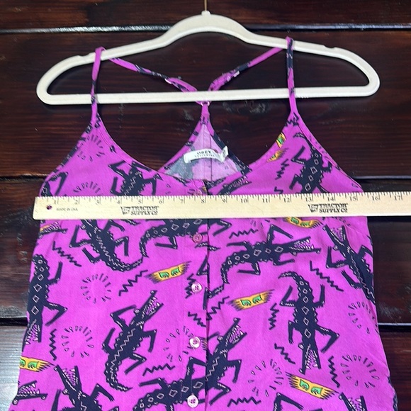 Obey Vibrant Purple Graphic Dress - Picture 13 of 17